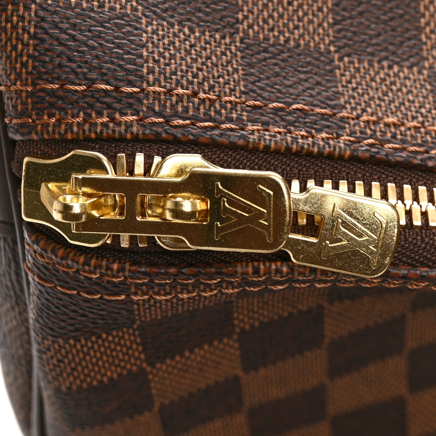 Louis Vuitton Damier Ebene Keepall Bandouliere 55 11 of 12
