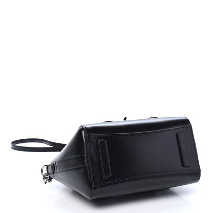 Givenchy Box Calfskin Mini Lock Antigona Shoulder Bag Black 4 of 9