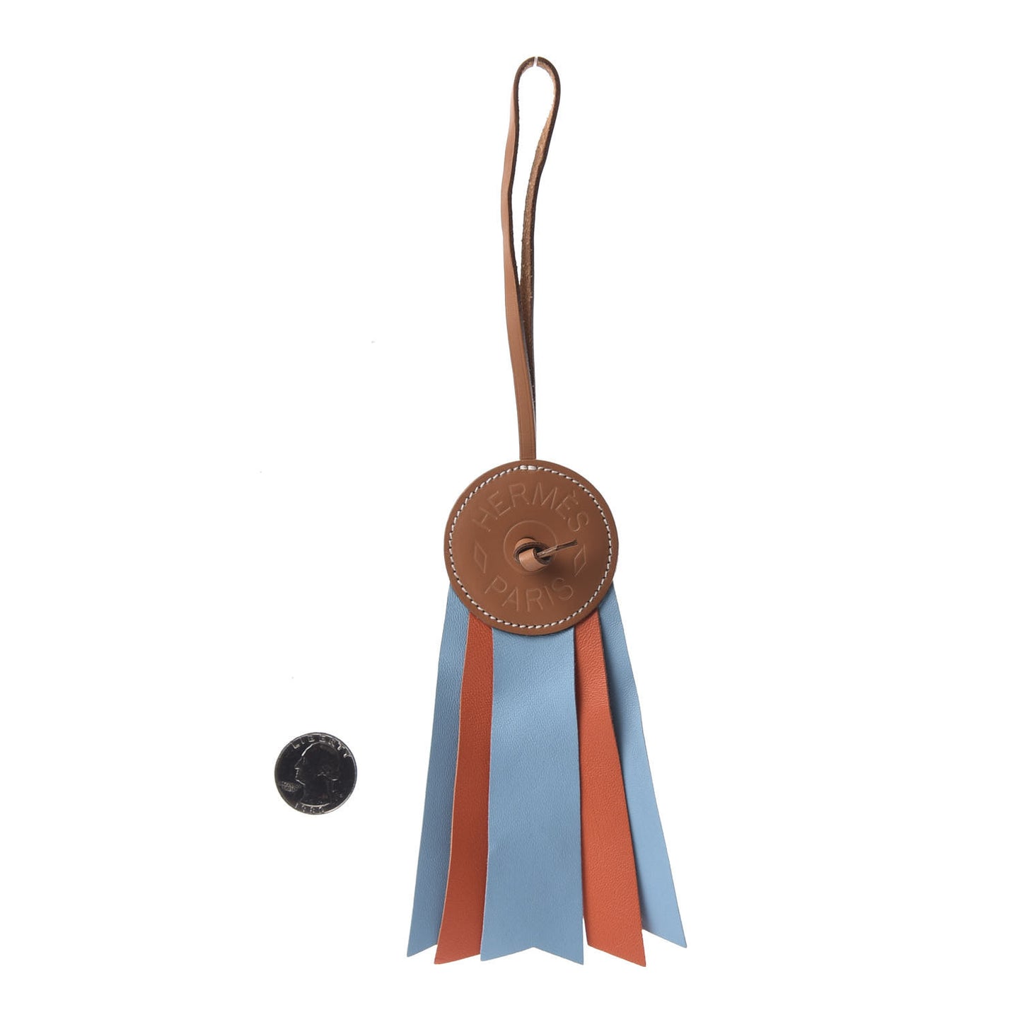 Vache Hunter Milo Lambskin Paddock Flot Bag Charm Multicolor