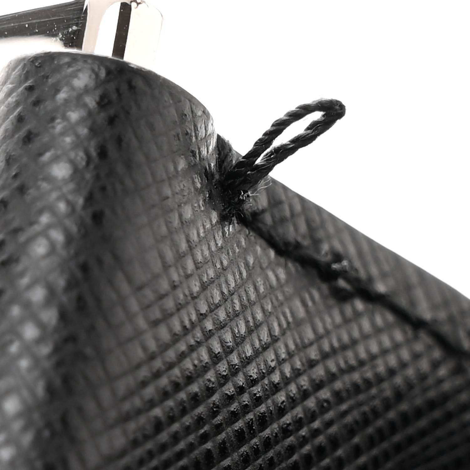 Prada Tessuto Nylon Saffiano Belt Bag Black 10 of 10