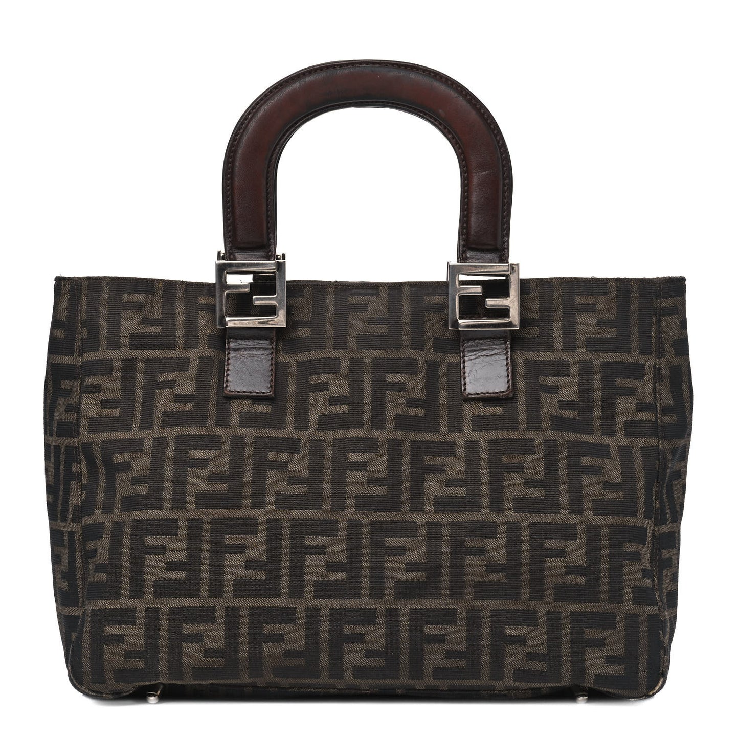 Zucca Top Handle Tote Tobacco