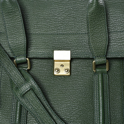 3.1 Phillip Lim 3.1 Textured Calfskin Large Pashli Satchel Jade 9 of 9