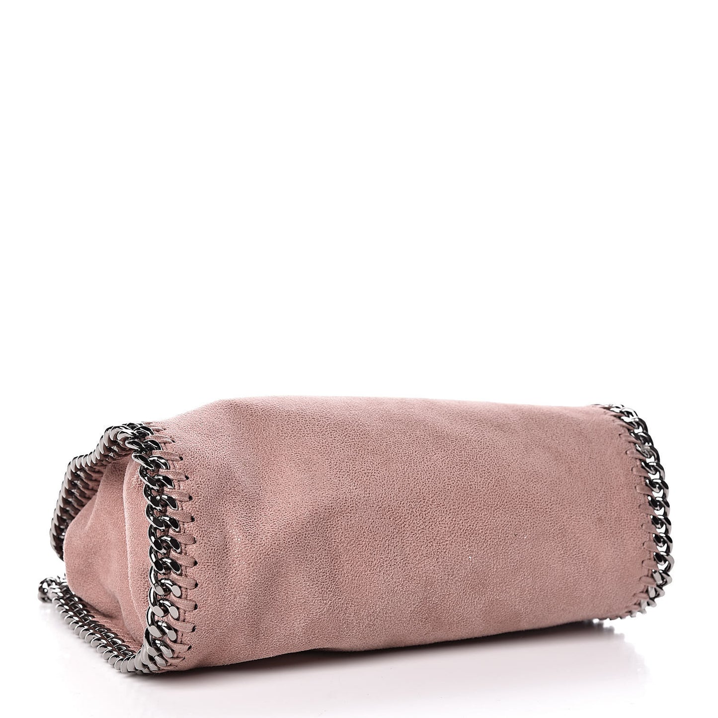 Shaggy Deer Mini Falabella Fold Over Tote Pink