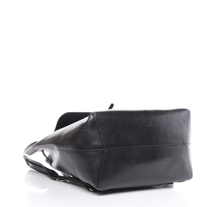 Mansur Gavriel Vegetable Tanned Calfskin Backpack Black 4 of 30