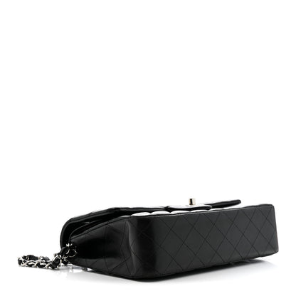 Chanel Lambskin Quilted Medium Double Flap Black 4 of 16