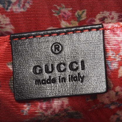 Gucci Calfskin Web Trapuntata Small GG Shoulder Bag Black 8 of 9