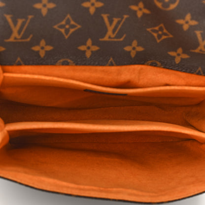 Louis Vuitton Monogram Braided Pochette Metis Safran 5 of 10