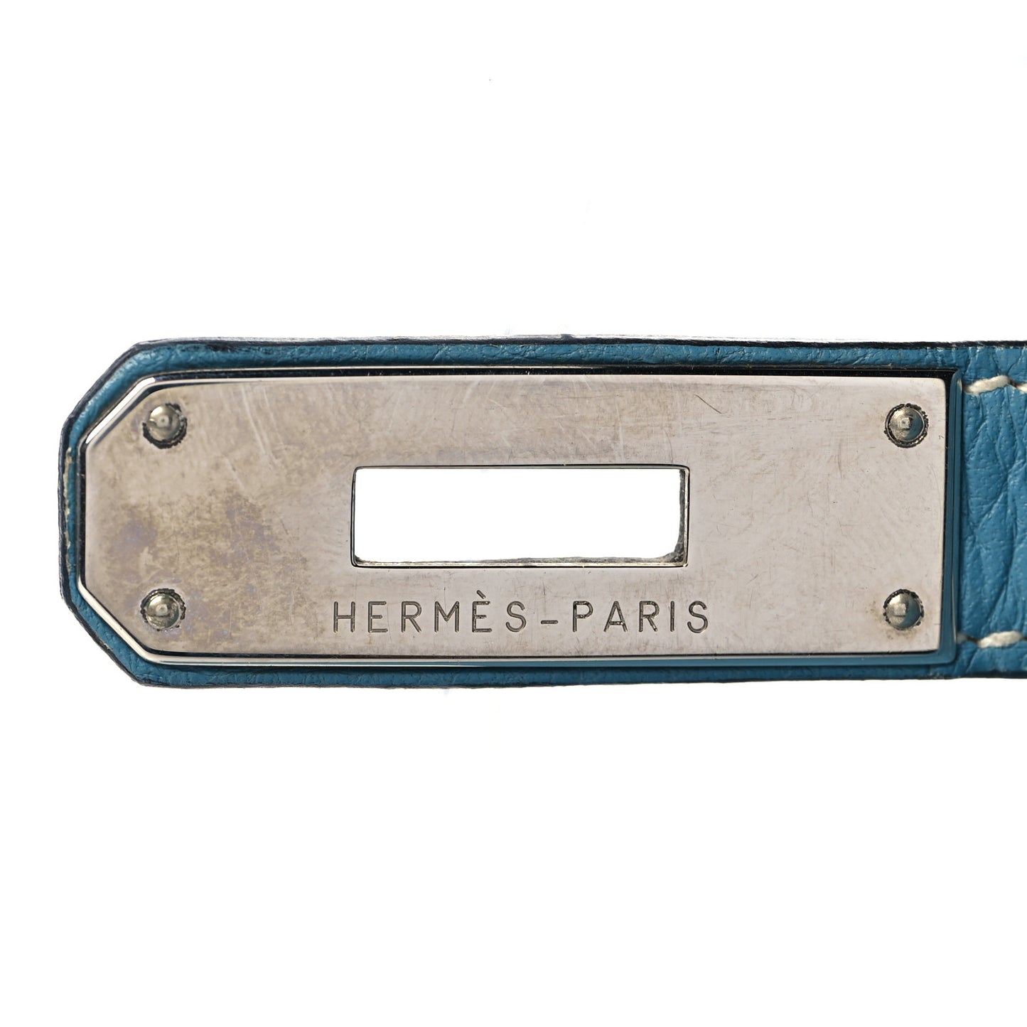 Taurillon Clemence Birkin 35 Blue Jean