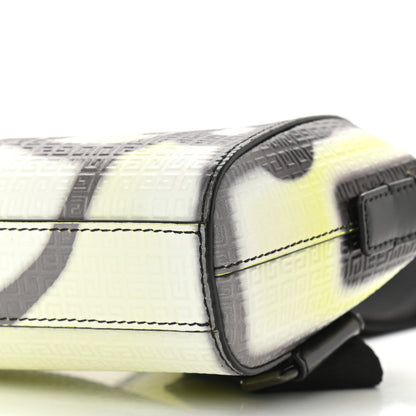 Givenchy x Chito Calfskin 4G Embossed Antigona U Crossbody Bag Fluo Yellow 9 of 9