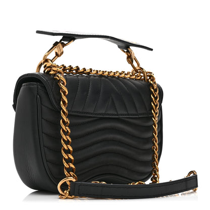 Louis Vuitton Calfskin New Wave Chain PM Black 3 of 9