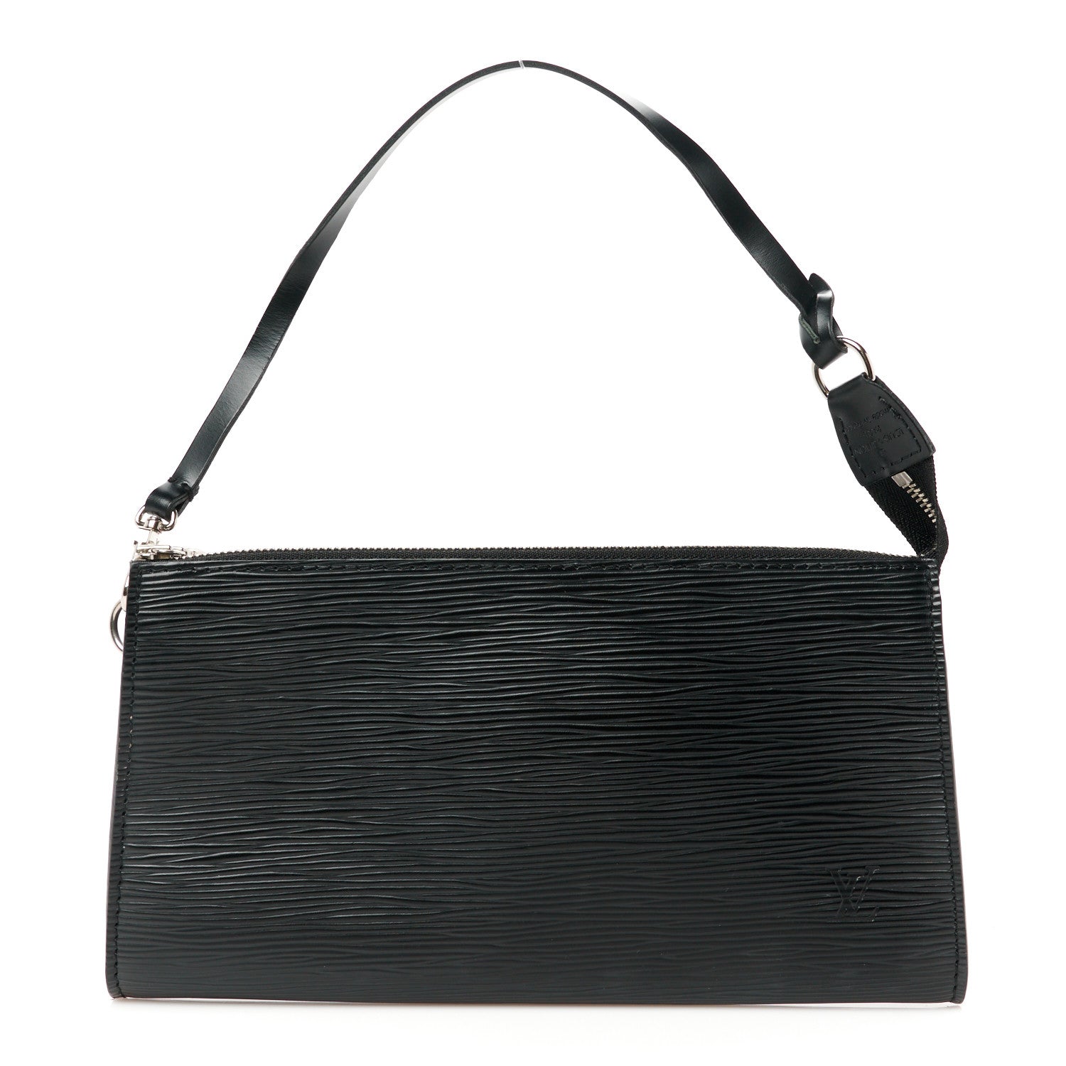 Louis Vuitton Epi Pochette Accessories 24 Black 1 of 11
