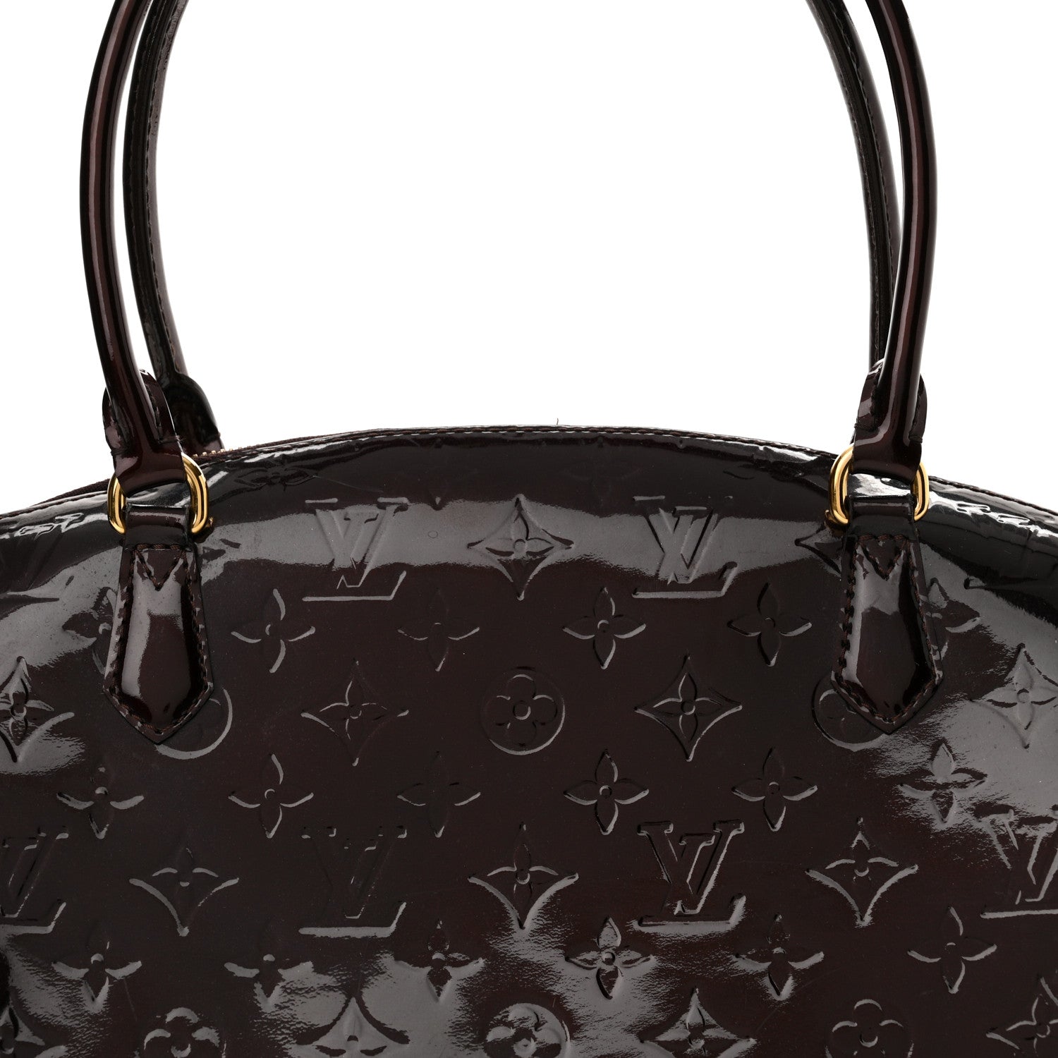 Louis Vuitton Vernis Sherwood GM Amarante 8 of 17
