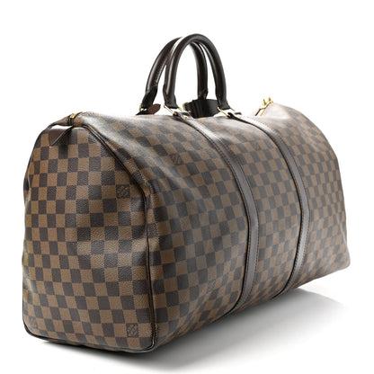 Louis Vuitton Damier Ebene Keepall 50 3 of 11