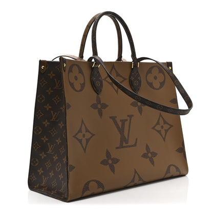 Louis Vuitton Reverse Monogram Giant Onthego GM 3 of 9