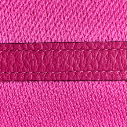 Hermes Toile Negonda Garden Party Tote 36 MM Ecru Rose Pourpre 7 of 11