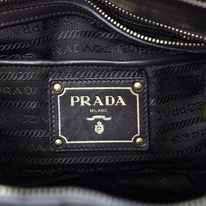 Prada Tessuto Nylon Gaufre Tote Fumo 6 of 12