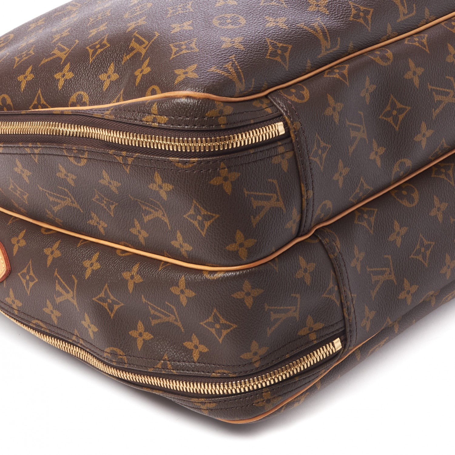 Louis Vuitton Monogram Alize 2 Compartment Luggage Travel Bag 6 of 10