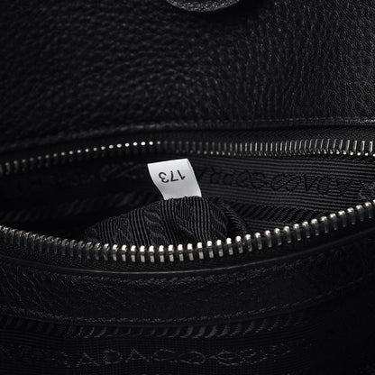 Prada Vitello Phenix Shopping Tote Black 8 of 12