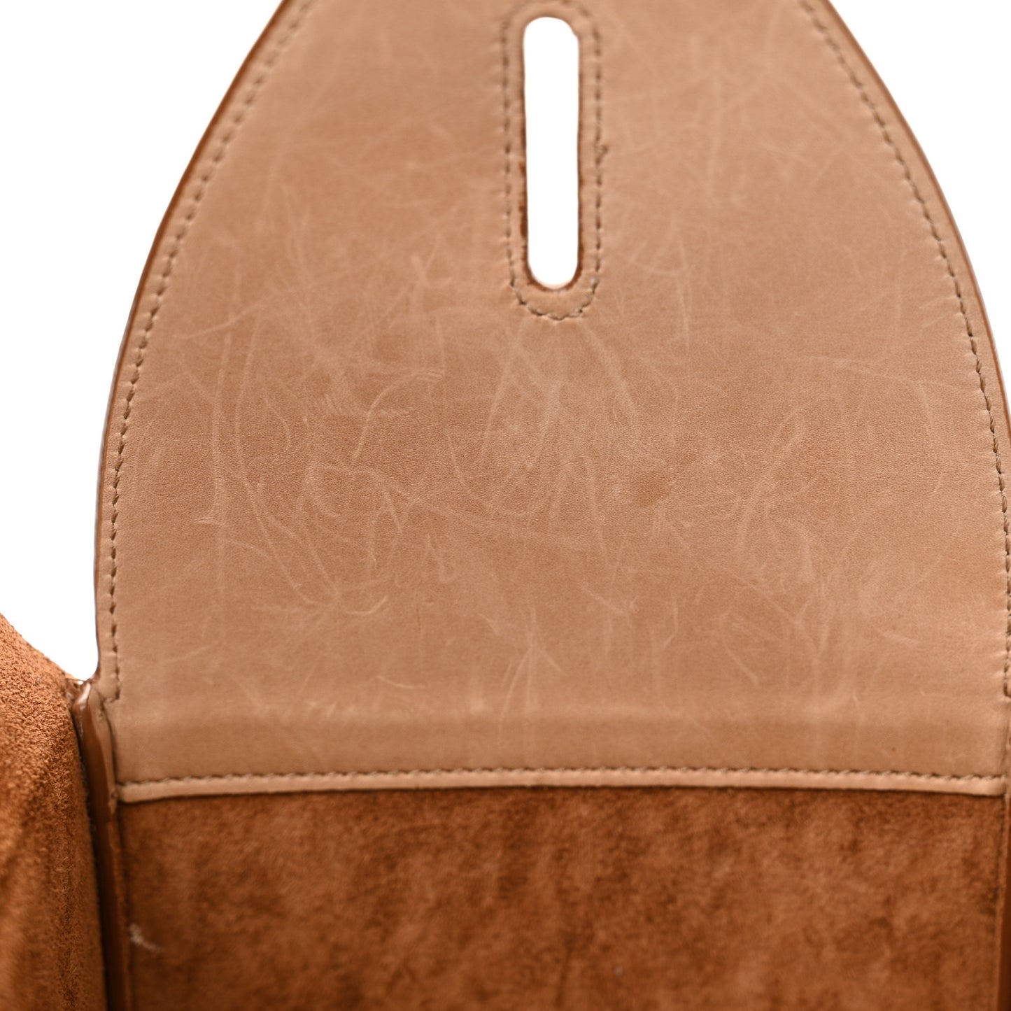 Calfskin Monogram Take Away Box Dusty Vintage Brown Gold