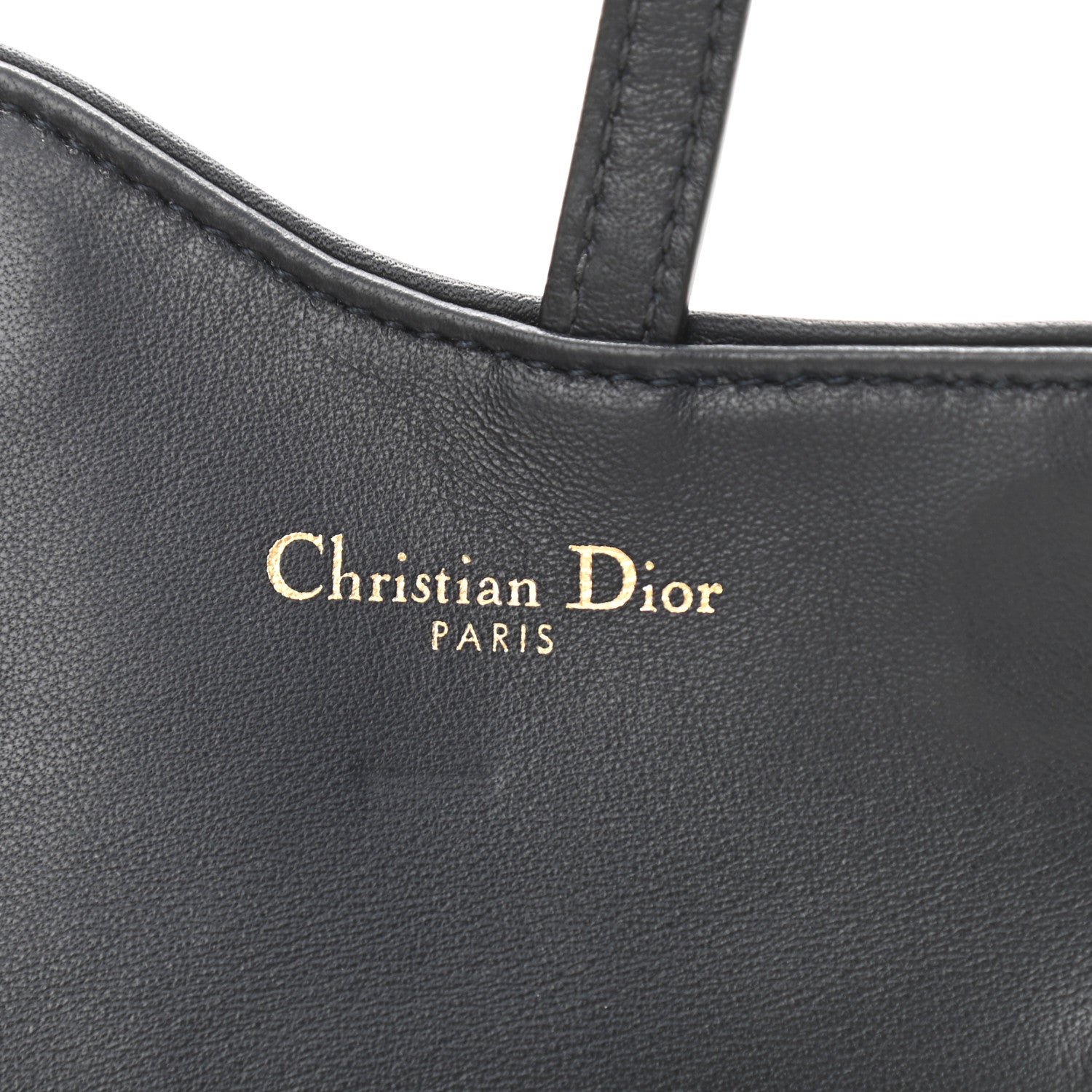 Christian Dior Oblique Nano Saddle Chain Pouch Blue 6 of 11