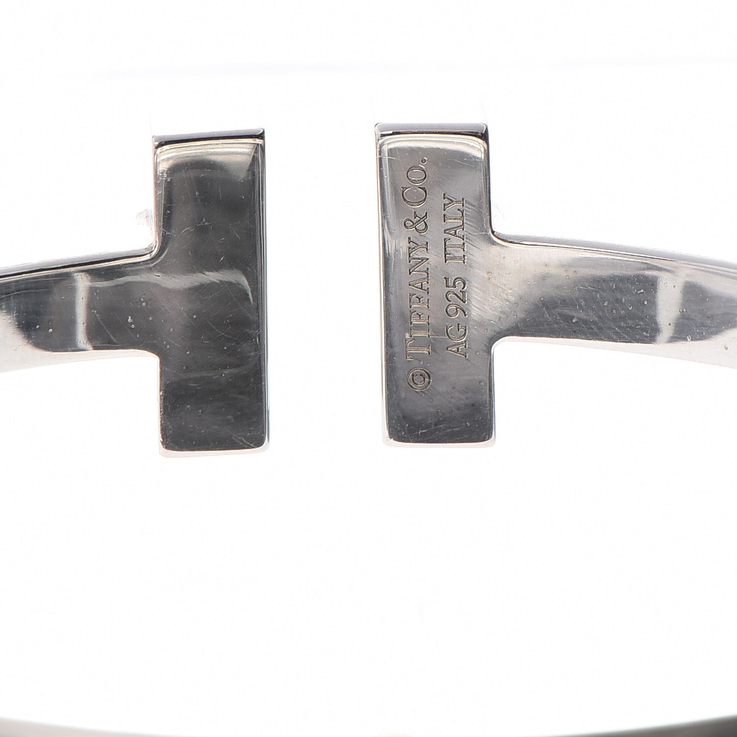 Sterling Silver T Square Bracelet