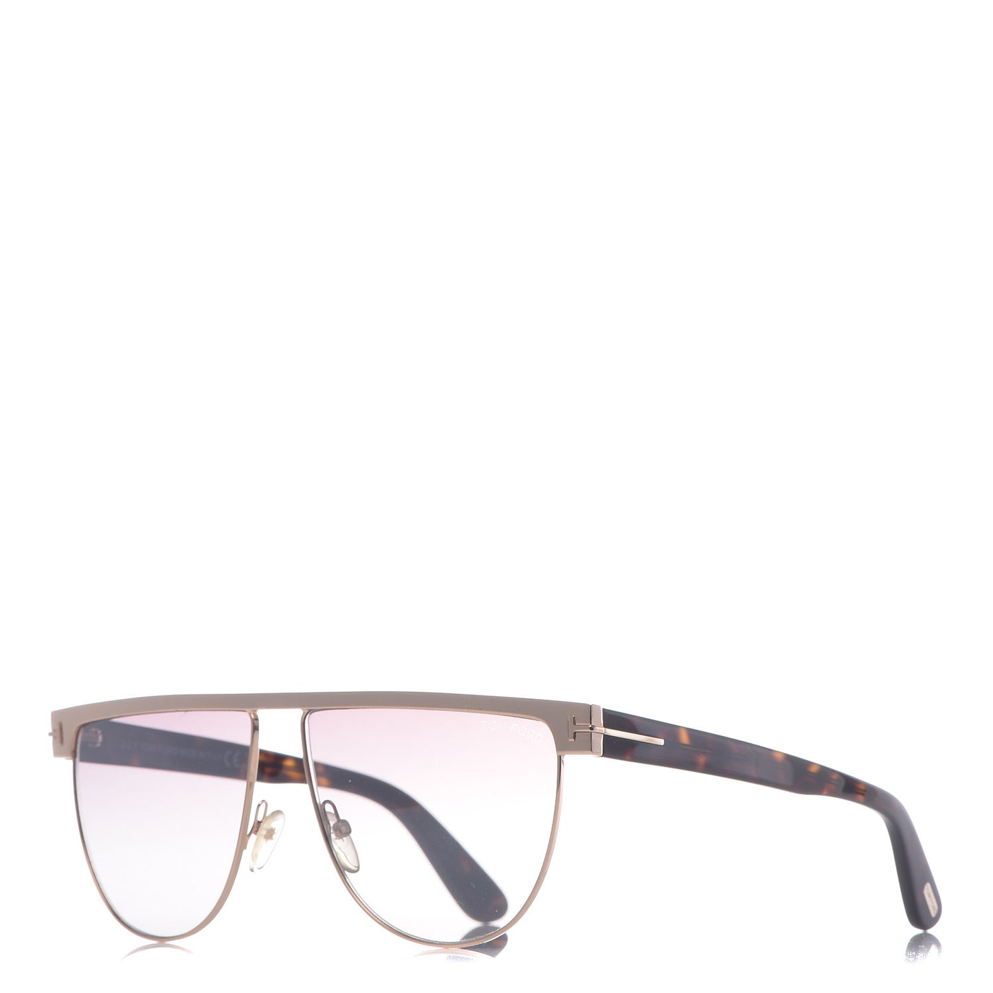 Stephanie Sunglasses TF570 Gold Havana