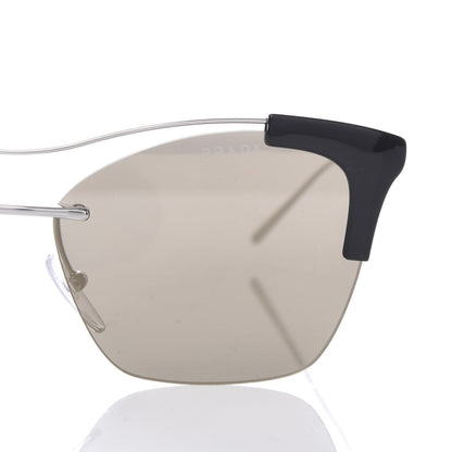 Prada Cat Eye Sunglasses SPR 21U Black 5 of 8