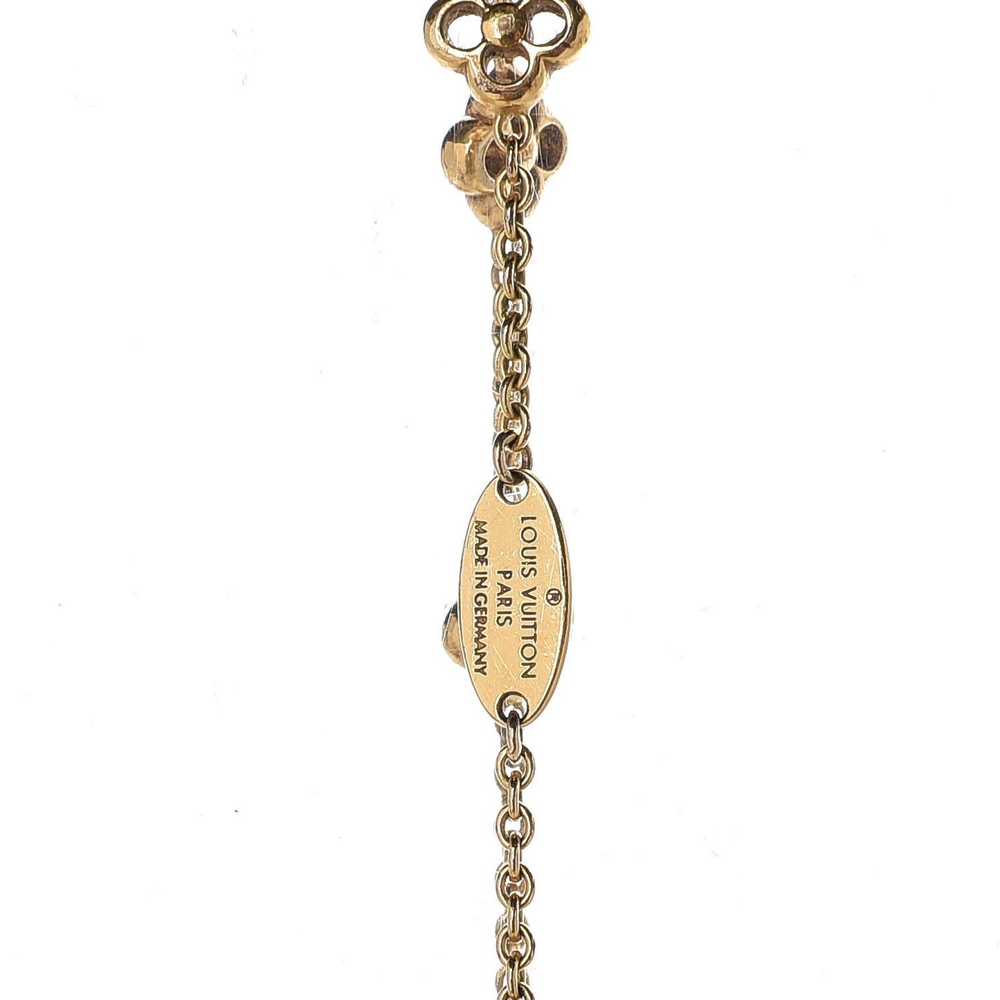 Brass Flower Full Bracelet Gold