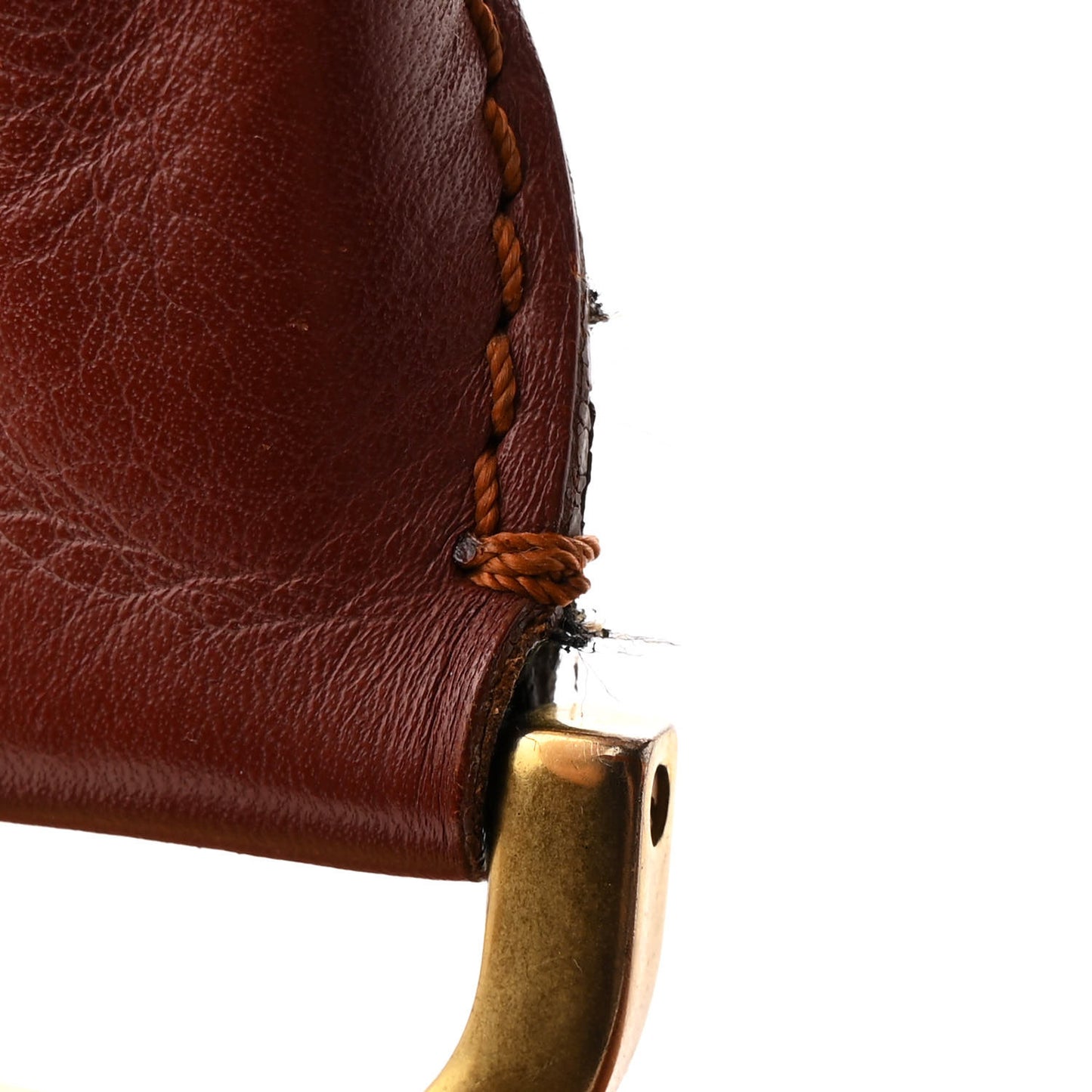 Calfskin Medium Marcie Satchel Brown Delight