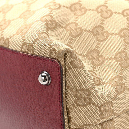 Gucci Monogram Large Eclipse Tote Red 16 of 18