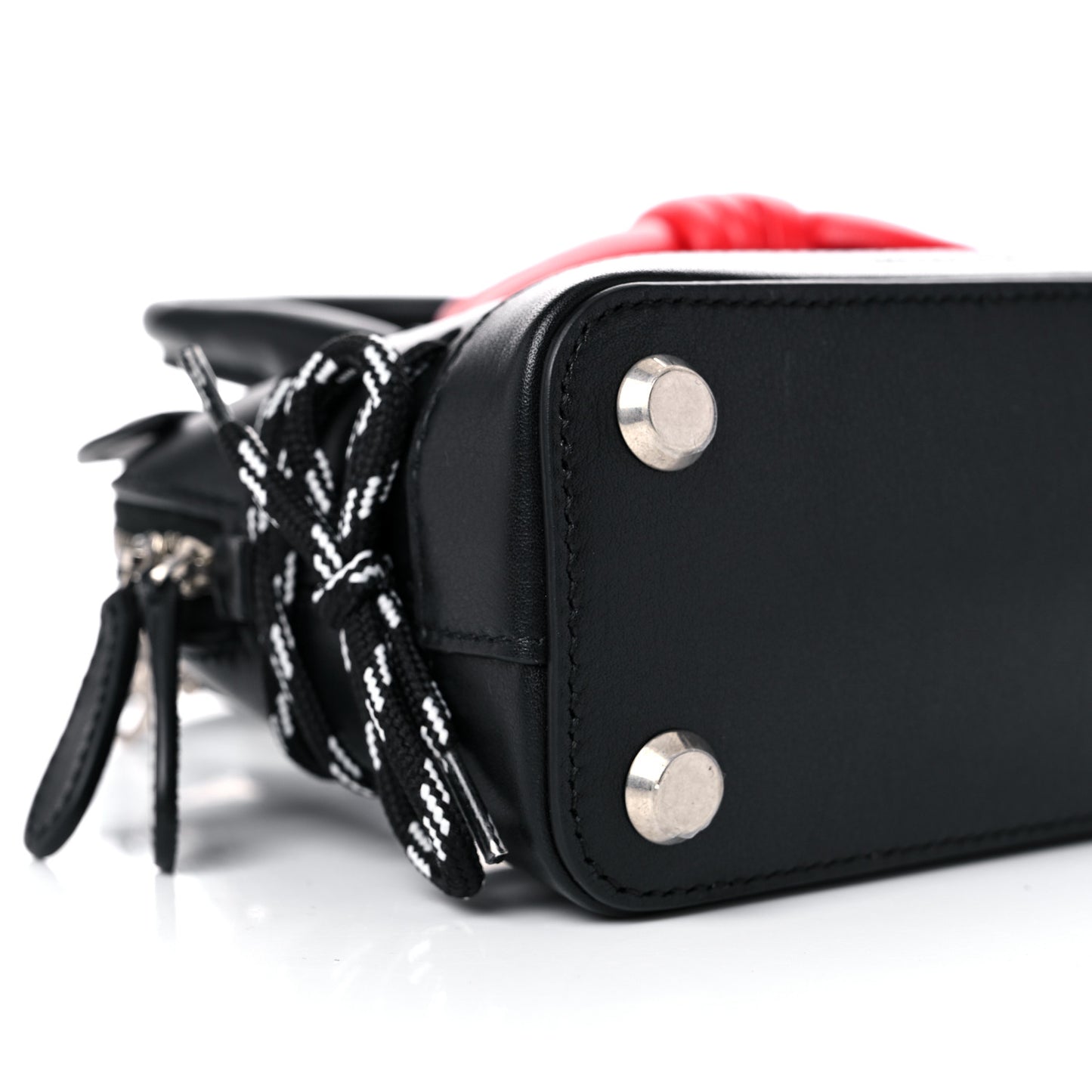 Calfskin Hello Kitty XXS Ville Top Handle Bag Black