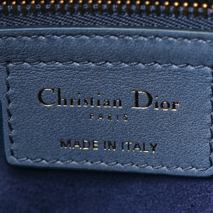 Christian Dior Calfskin Gradient Saddle Bag Indigo Blue 6 of 12