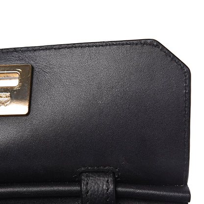 MCM Grained Calfskin Small Milla Crossbody Black 8 of 12