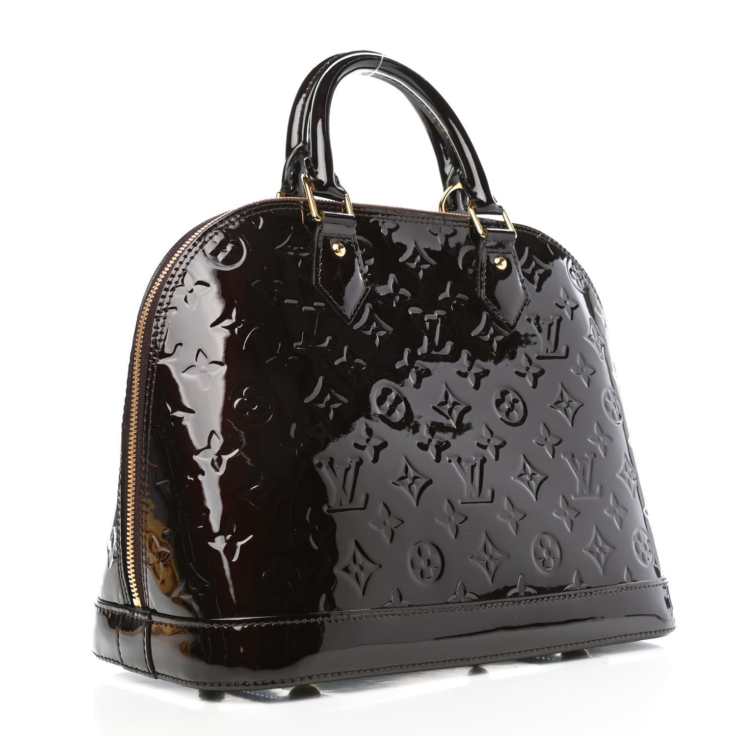 Louis Vuitton Vernis Alma PM Amarante 2 of 4