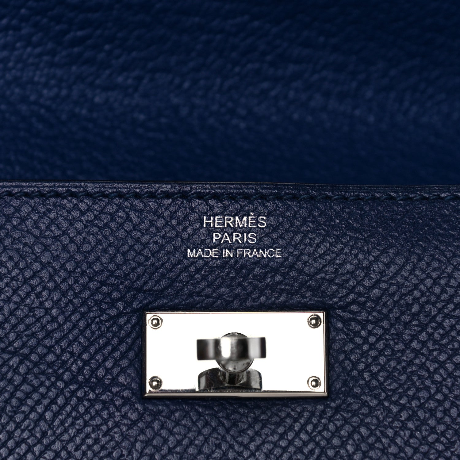 Hermes Epsom Flag Kelly Longue Wallet Bleu Saphir 6 of 18
