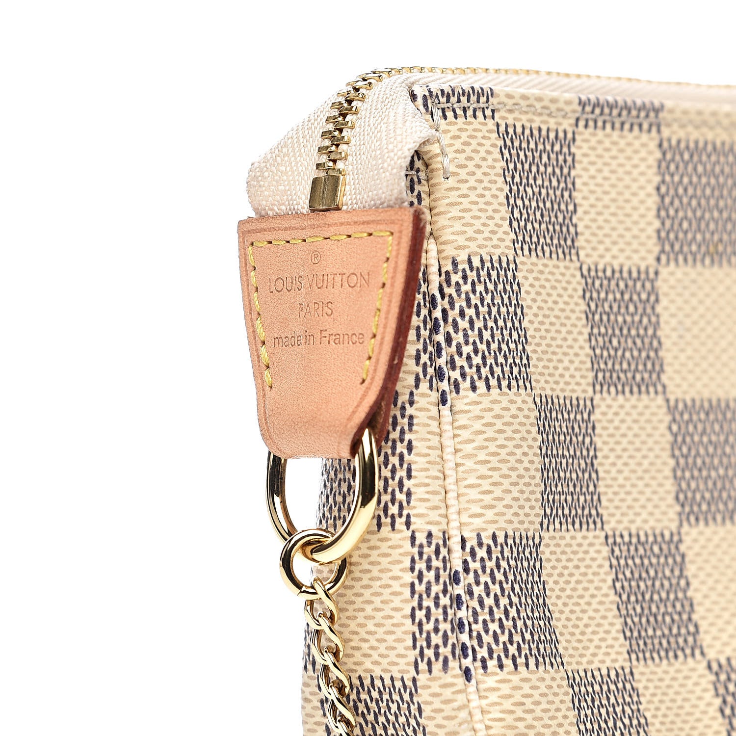 Louis Vuitton Damier Azur Mini Pochette Accessories 7 of 9