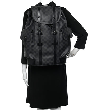 Louis Vuitton Damier Graphite Christopher PM Backpack 2 of 11
