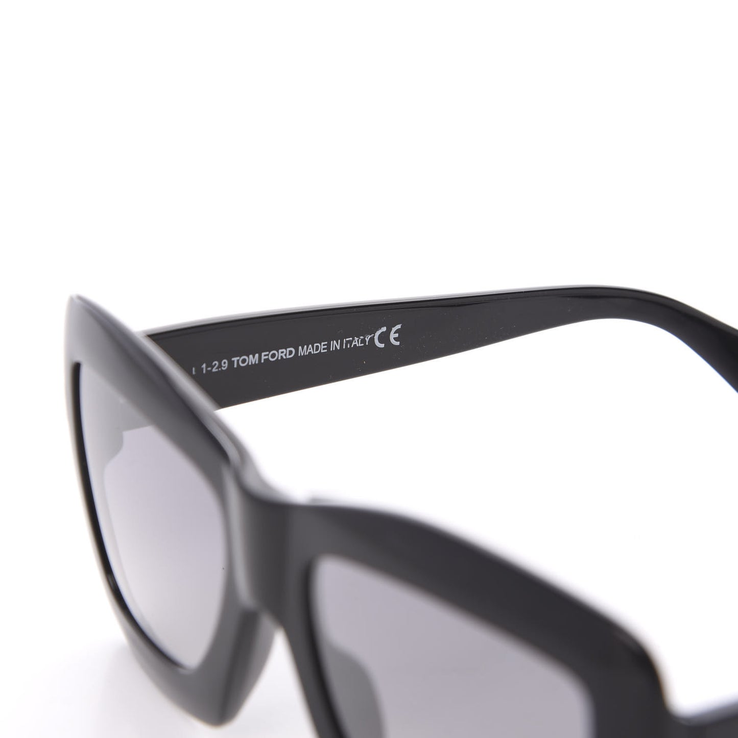 Hutton-02 TF664 Square Sunglasses Black