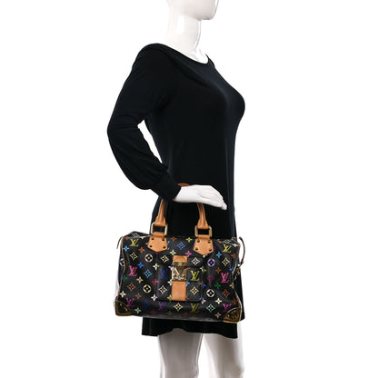 Louis Vuitton Monogram Multicolor Speedy 30 Black 2 of 9