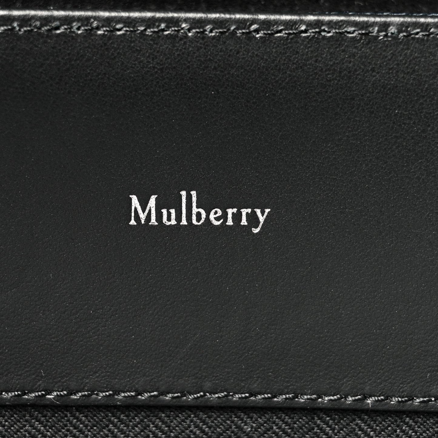 Nylon Calfskin Bayswater Holdall Midnight Black