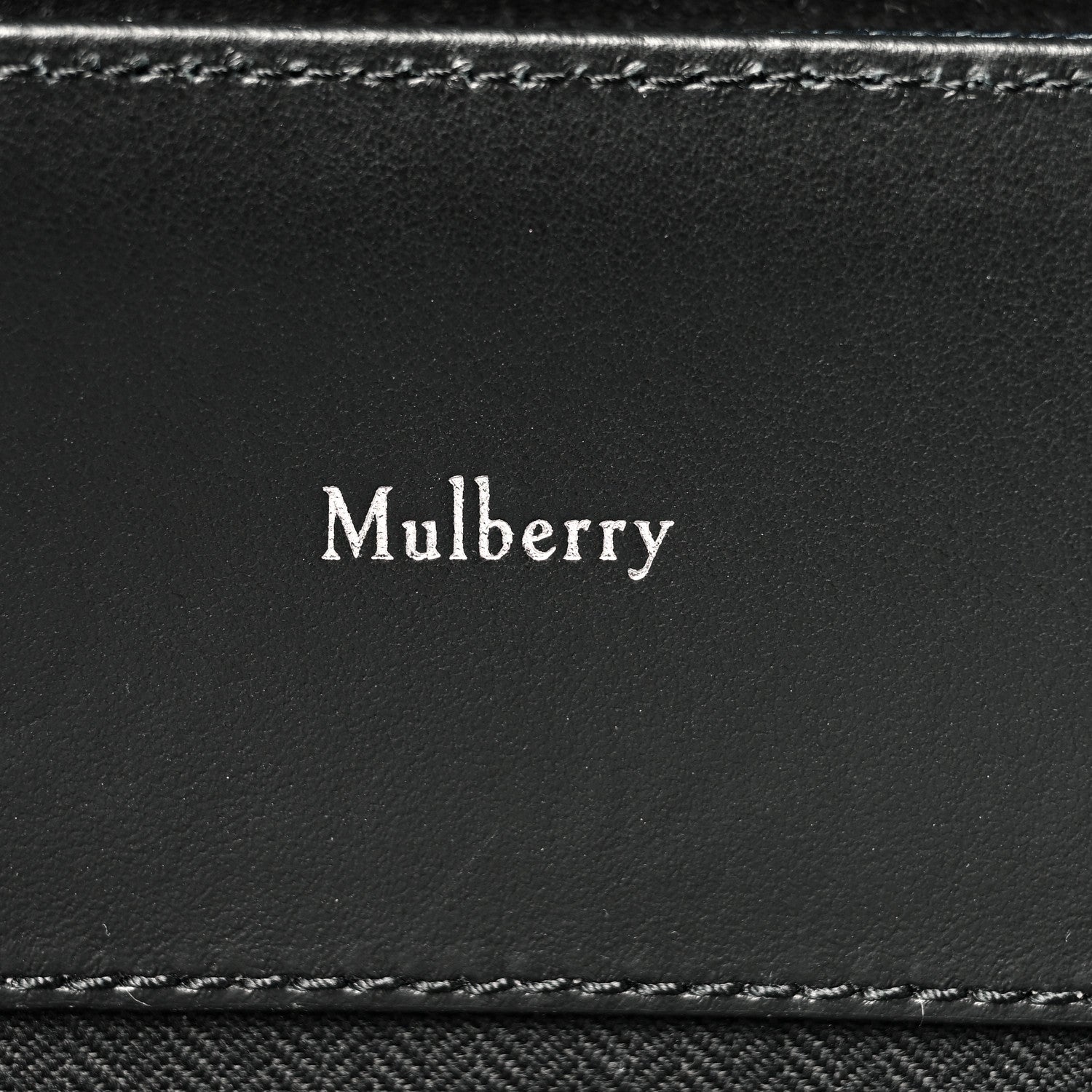 Mulberry Nylon Calfskin Bayswater Holdall Midnight Black 5 of 10