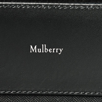 Mulberry Nylon Calfskin Bayswater Holdall Midnight Black 5 of 10