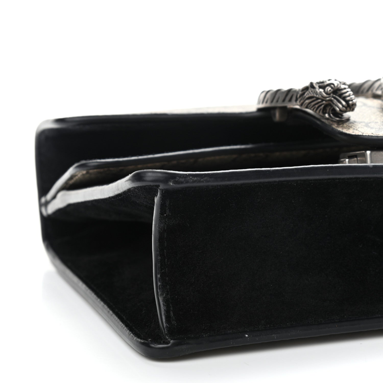 Gucci GG Supreme Monogram Mini Dionysus Shoulder Bag Black 9 of 11