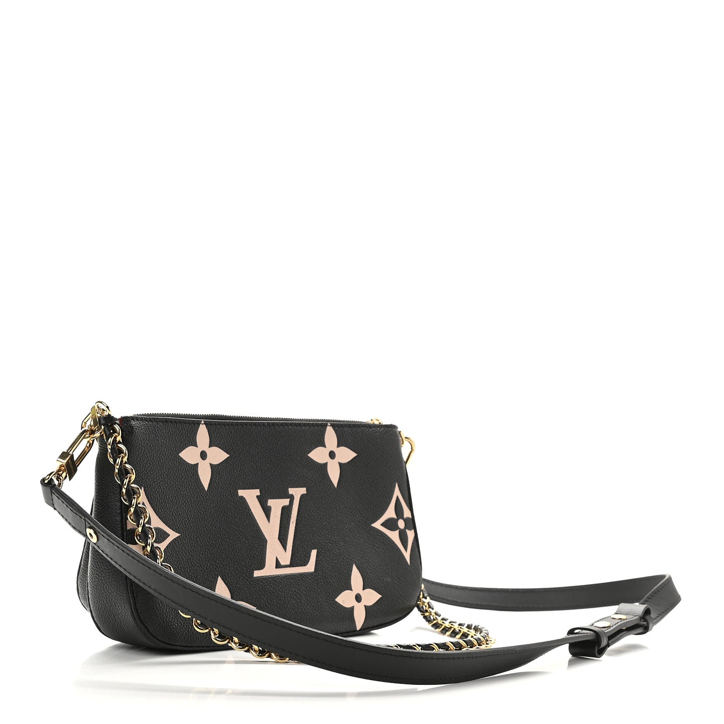 Empreinte Monogram Giant Multi Pochette Accessories Black Beige