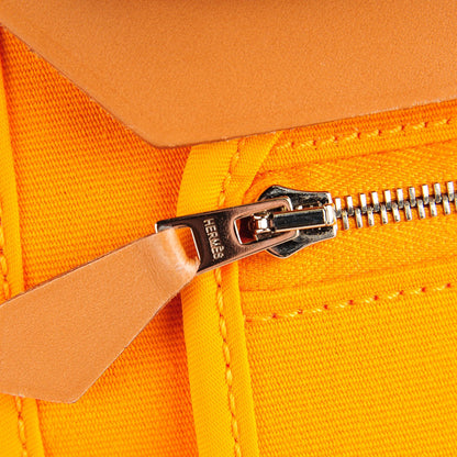 Hermes Toile Herbag Zip 31 PM Jaune d'Or 15 of 15