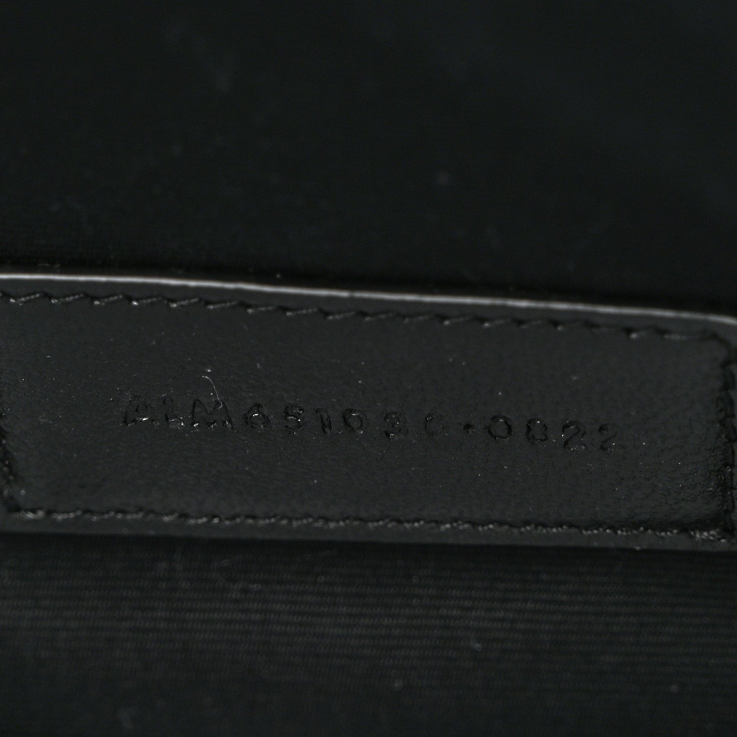 Saint Laurent Grain De Poudre Textured Mixed Matelasse Triquilt Monogram Clutch Black 7 of 7