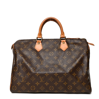 Louis Vuitton Monogram Speedy 35 1 of 16