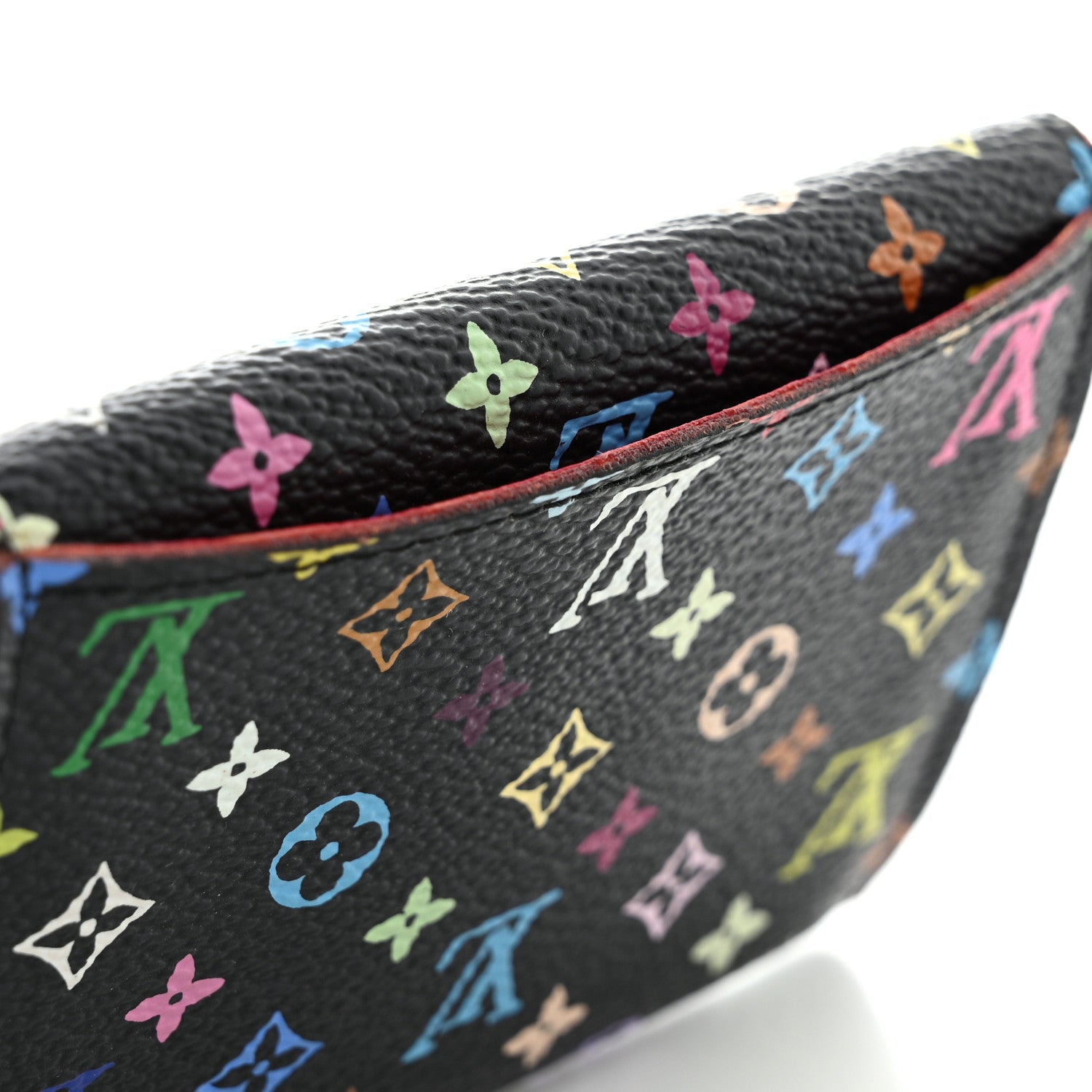 Louis Vuitton Monogram Multicolor Business Card Holder Black Grenade 11 of 11