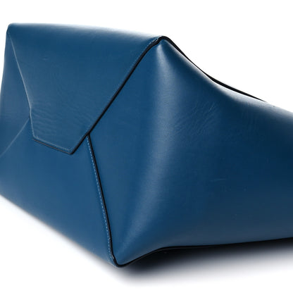 Celine Smooth Calfskin Small Tassel Cabas Phantom Deep Blue 10 of 13