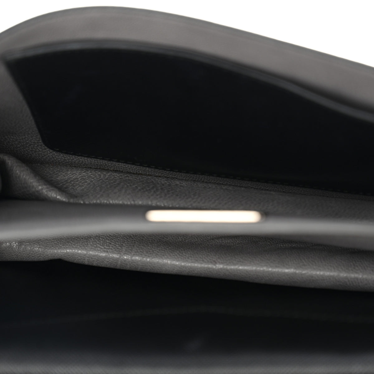 Saffiano Lux Sound Crossbody Bag Black